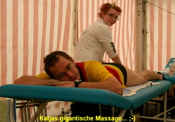 Katjas gigantische Massage... ;-)